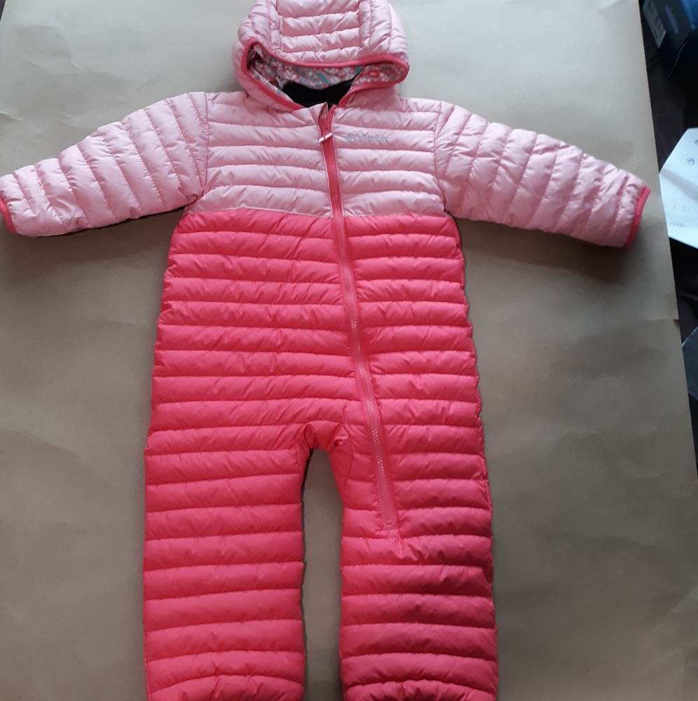 Columbia baby Girl's powder lite Reversible